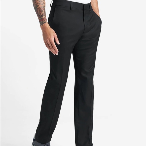 Kenneth Cole NY black Cotton stretch chinos - Picture 1 of 6
